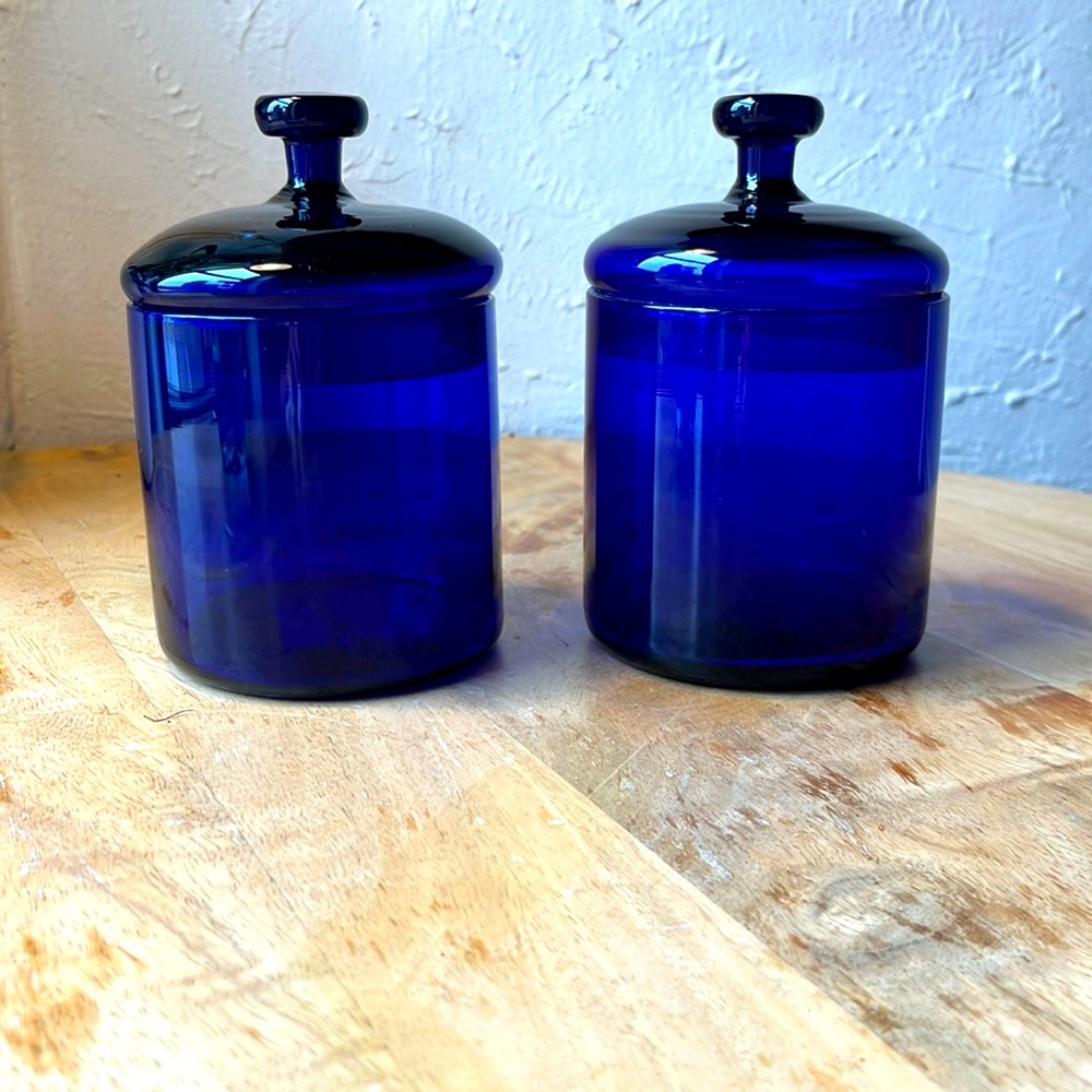 Glass jars from Zara home.